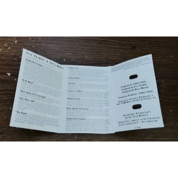 The Best of Eric Camen on cassette (Arista Records Canada, 1988) - Picture 4 of 4